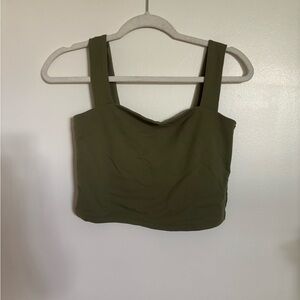 Abercrombie & Fitch Olive Tank Top